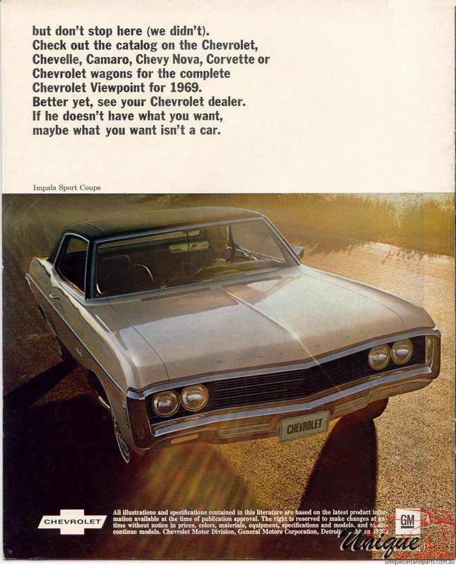 1969 Chevrolet Viewpoint Brochure Page 1